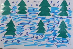  Вербицкая Ксения, 6 лет, детсад № 14, п. Нагорный