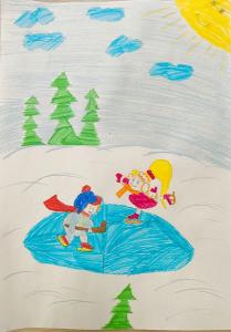  Пивоварова Вероника,  7 лет, увельская СОШ 1