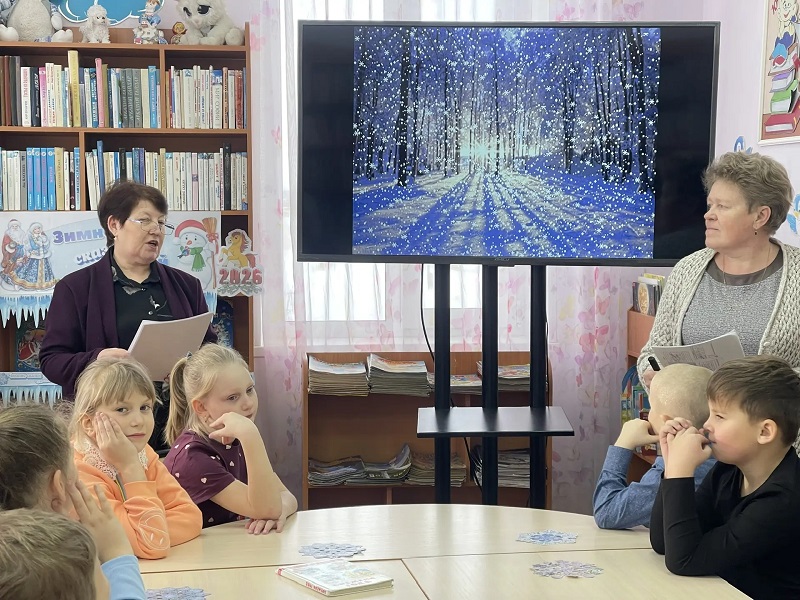 Снежное слово зимы постигали каменские школьники