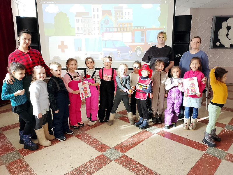 Нагорненским малышам рассказали о пожарной безопасности