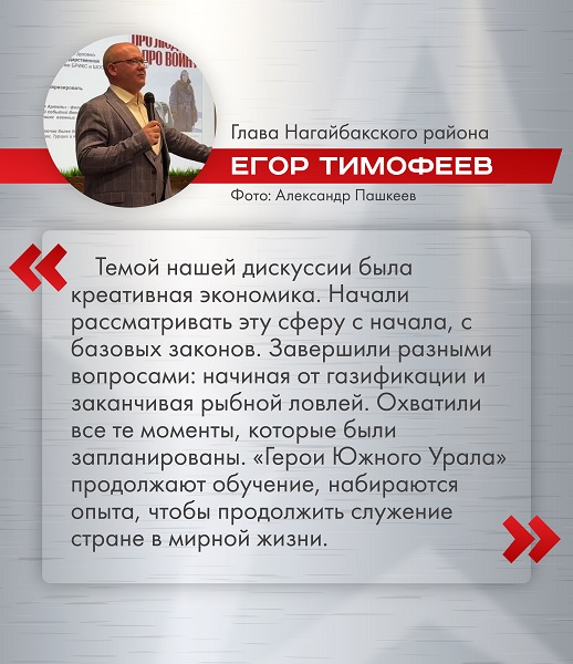 Среди лекторов программы «Герои Южного Урала» — ведущие эксперты, политики и главы муниципалитетов 