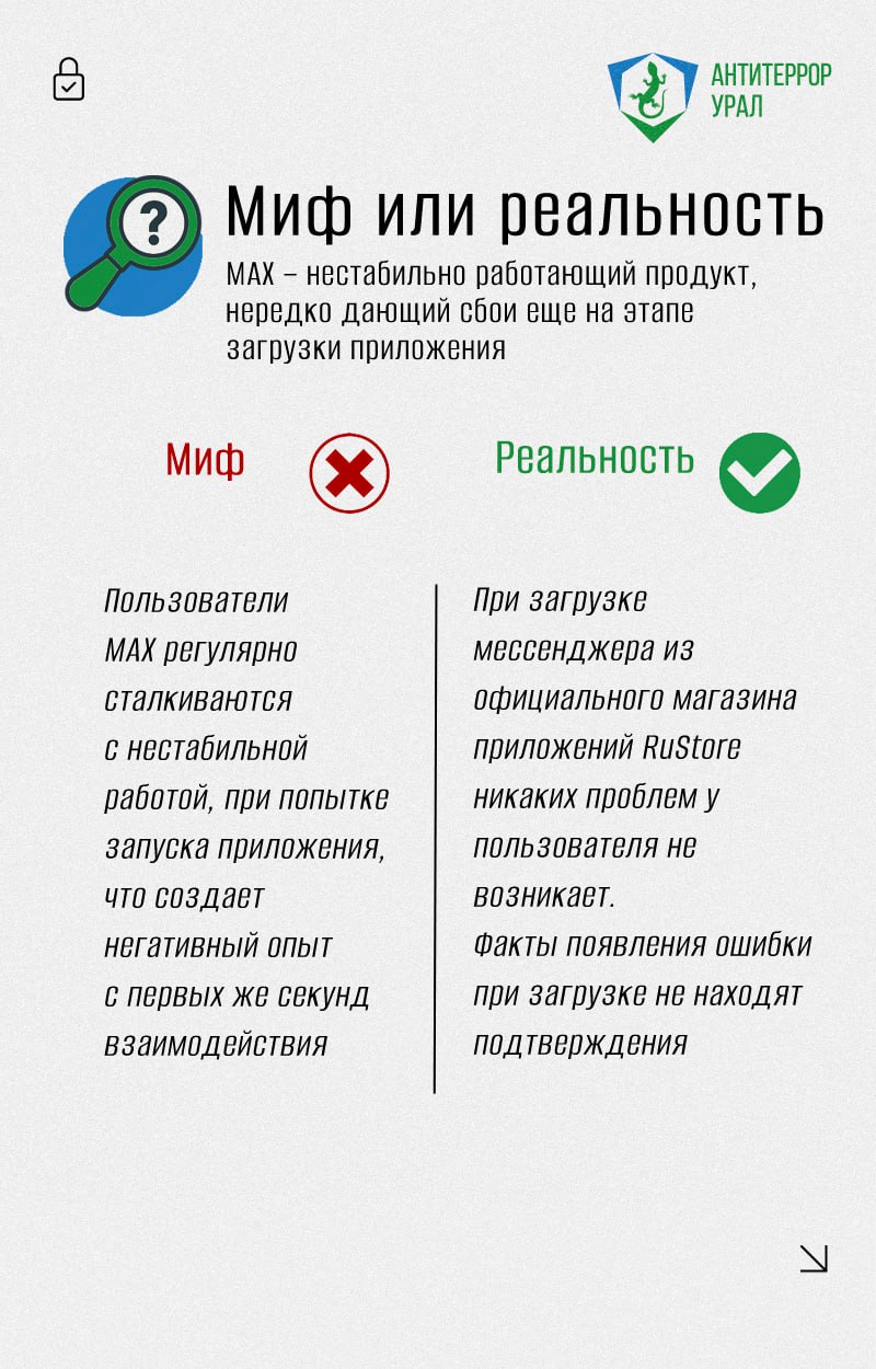 Рубрика #Миф_или_Реальность: разоблачаем слухи о мессенджере MAX