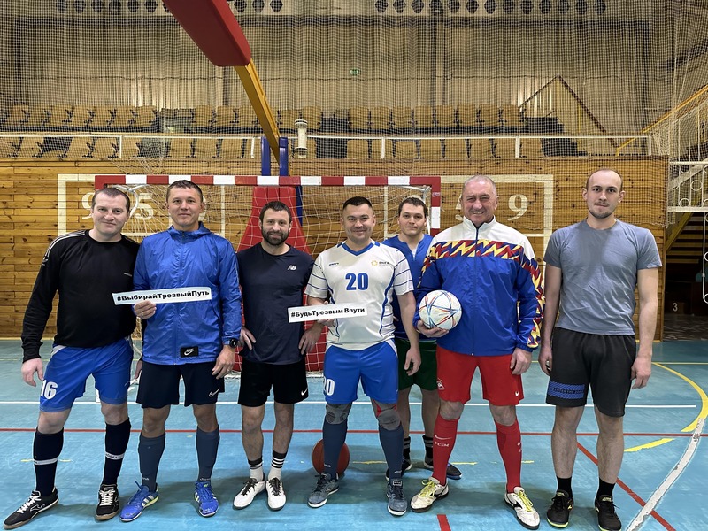Футболисты сборной Увельского района присоединились к акции Госавтоинспекции #БудьТрезвымВПути 