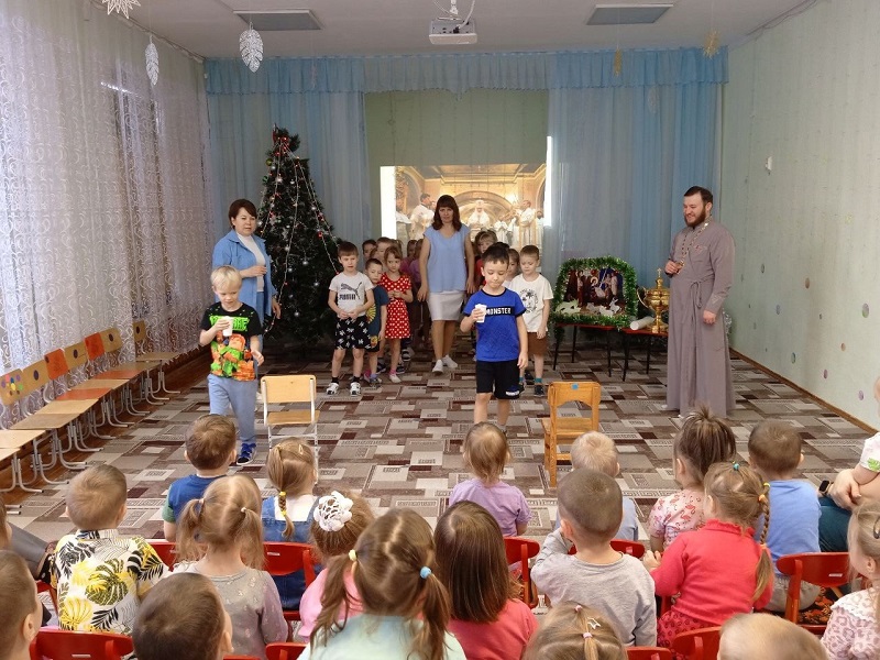 Рождество в детском саду