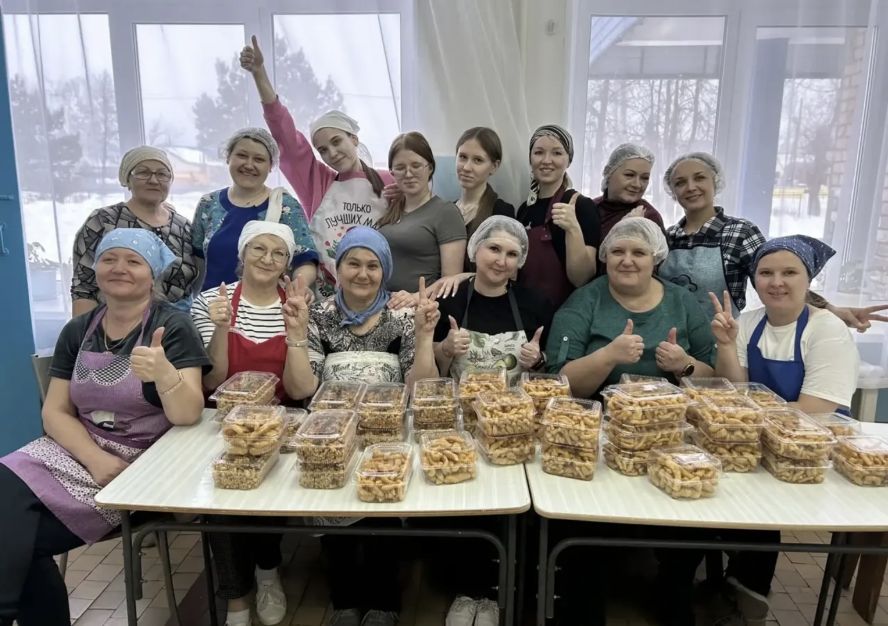 Березовцы отправили «Кондитерский привет» бойцам СВО