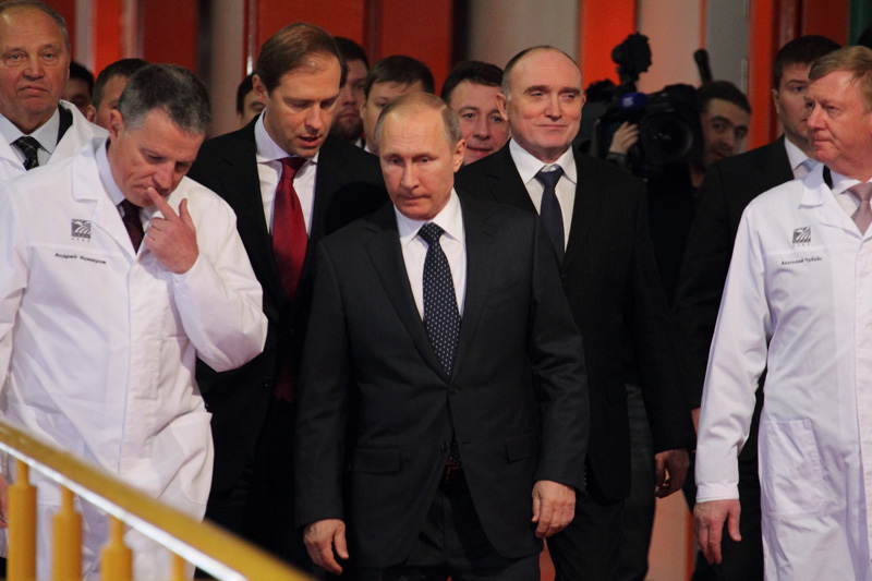 Южный Урал посетил Владимир Путин
