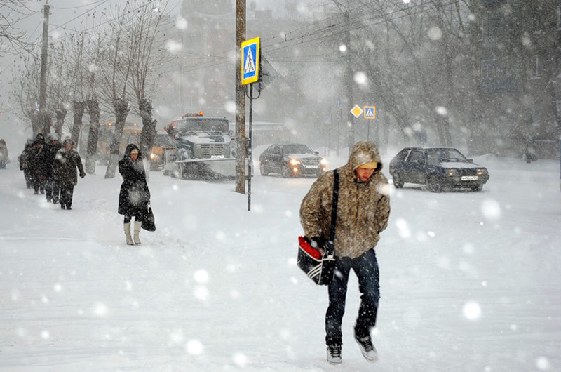 На Южный Урал придет мокрый снег с метелями
