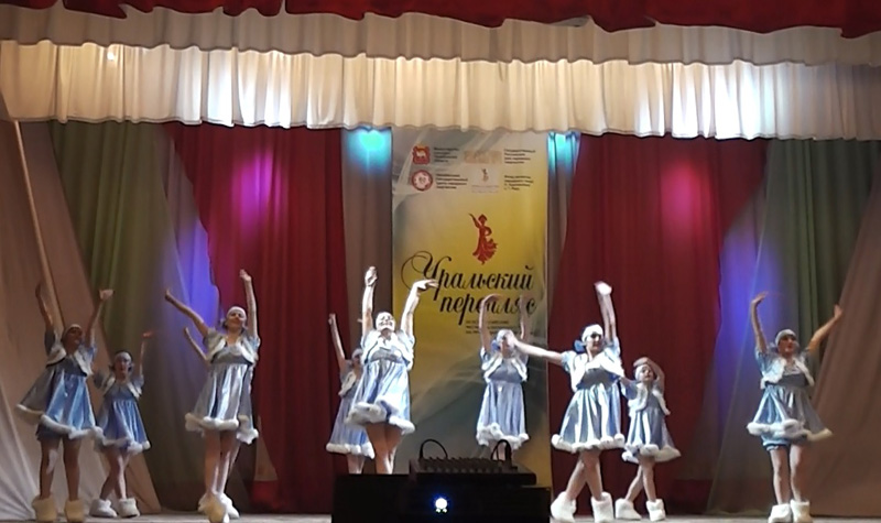 Кичигане выступили на фестивале народного танца