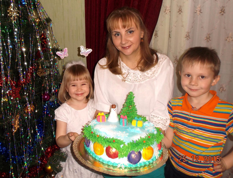 Татьяна Бусова: «Печем торт к новогоднему столу»