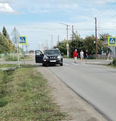 В поселке Увельский в результате ДТП травмирован несовершеннолетний велосипедист