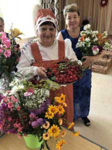 Цветочное шоу устроили жители М. Шумаково 