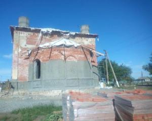 В Мордвиновке восстанавливают православный храм