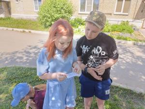 Юные нагорненцы побывали в роли следопытов