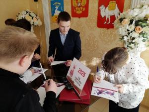 Детские письма увельчан отправятся на фронт