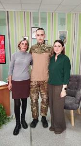 В Красносельском прошла встреча школьников с участником СВО