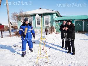 В малых селах Увельского запустили газ