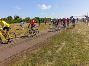 В поселке Каменский прошел веломарафон 
