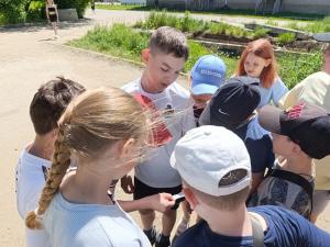 Юные нагорненцы побывали в роли следопытов
