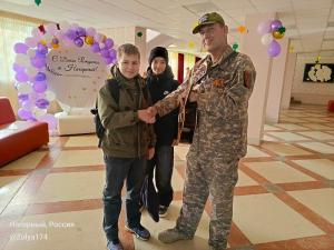 Незабываемая встреча с героем прошла в Нагорном