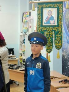 Нагорнецам представили выставку учебного оружия