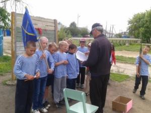 Юные рождественцы прошли «посвящение» в солдаты