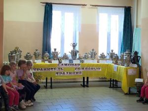 Увельчане увидели старинные самовары