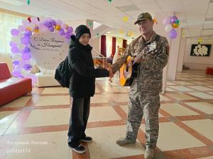 Незабываемая встреча с героем прошла в Нагорном