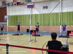 Областные соревнования по гирьевому спорту