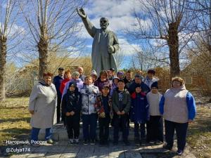 Нагорненцы отметили день рожденье Ильича